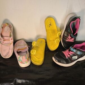 My Little Pony Hey Dudes, Sketchers, Sandles Size 2